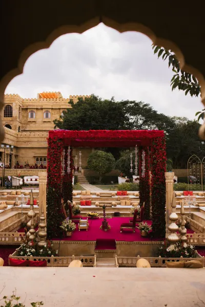 Floral Mandap Décor