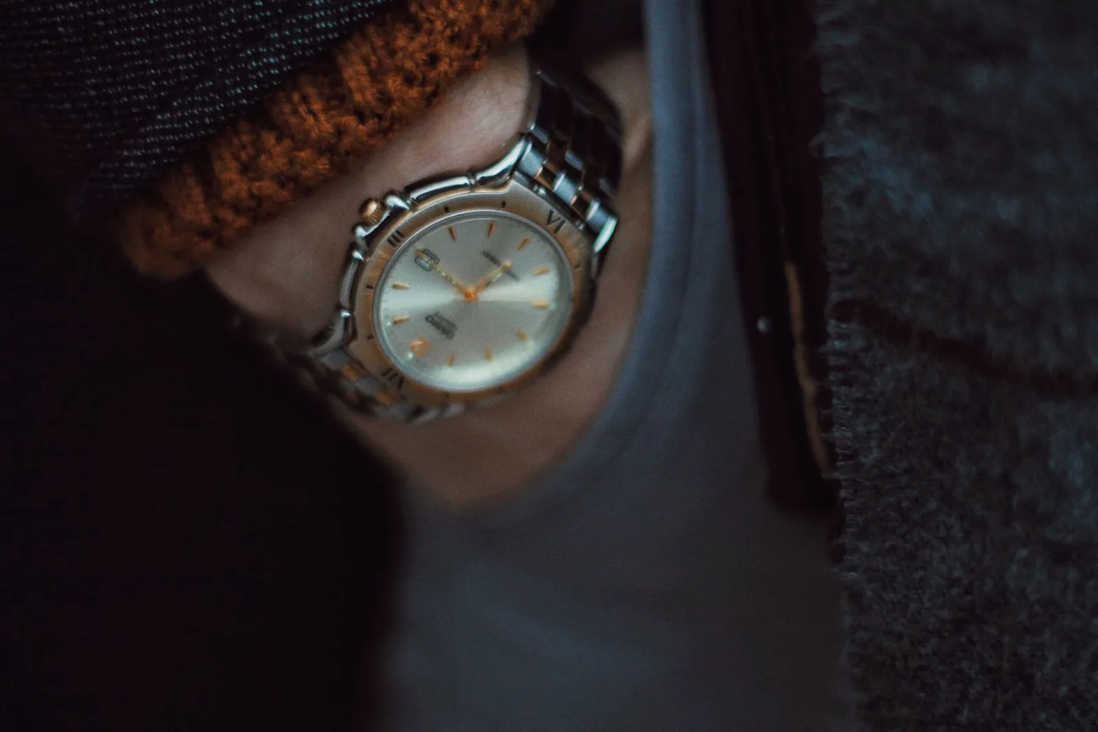 Classic Steel Analog Watch