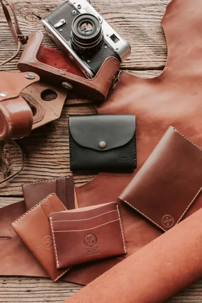 Handcrafted Leather Bifold Wallet