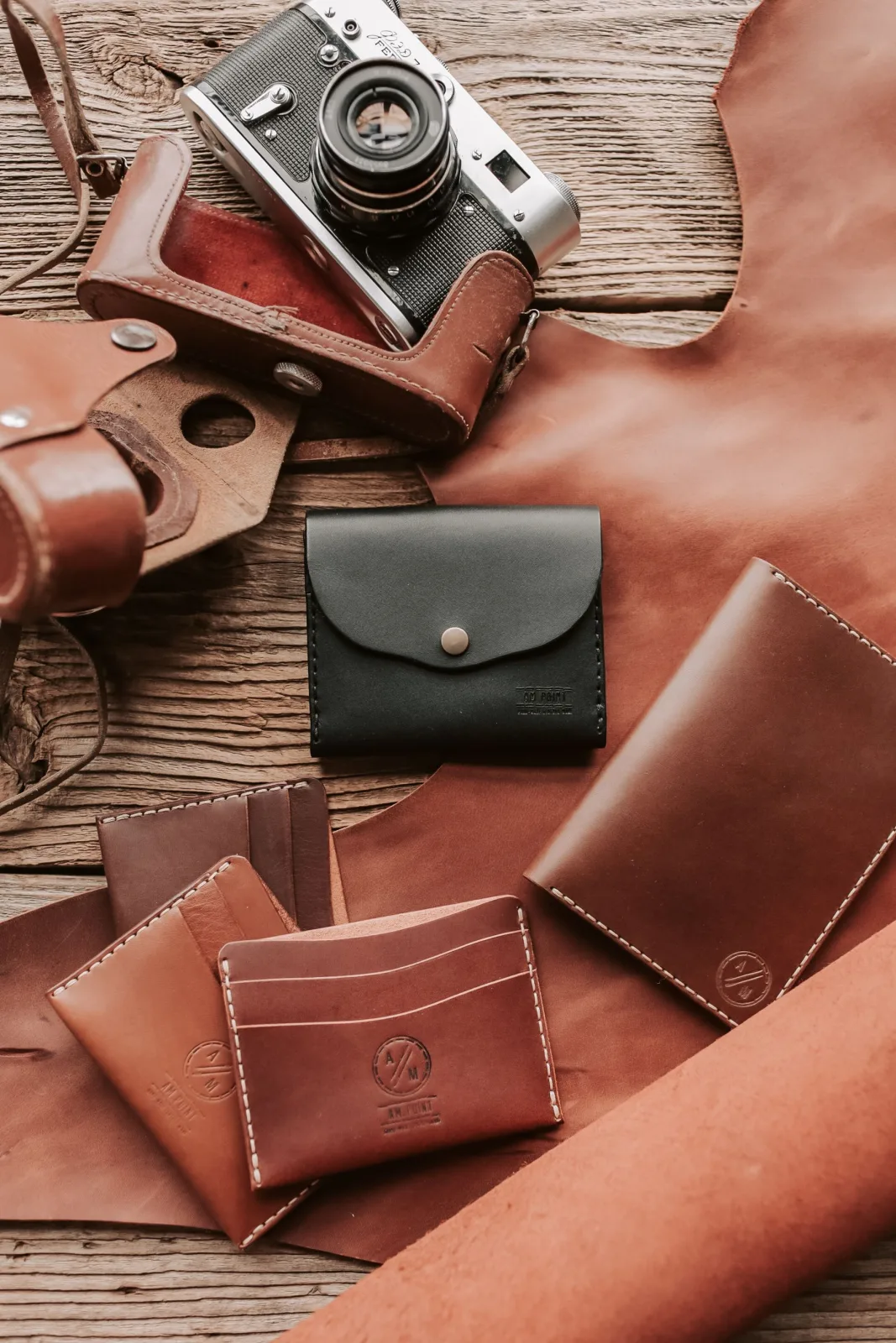 Handcrafted Leather Bifold Wallet