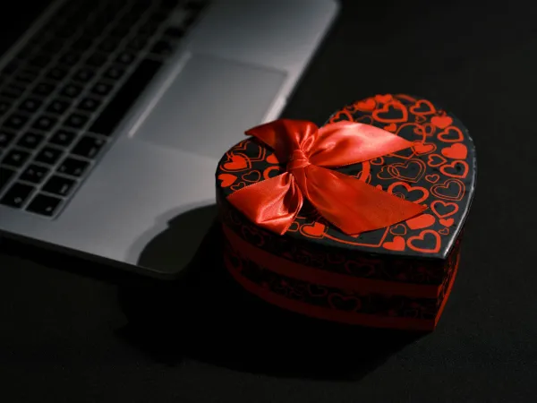 Heart Print Couple Gift Duo